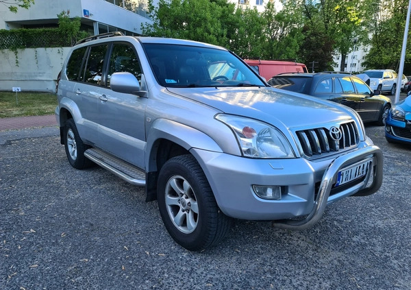 Toyota Land Cruiser cena 61000 przebieg: 288253, rok produkcji 2004 z Warszawa małe 154